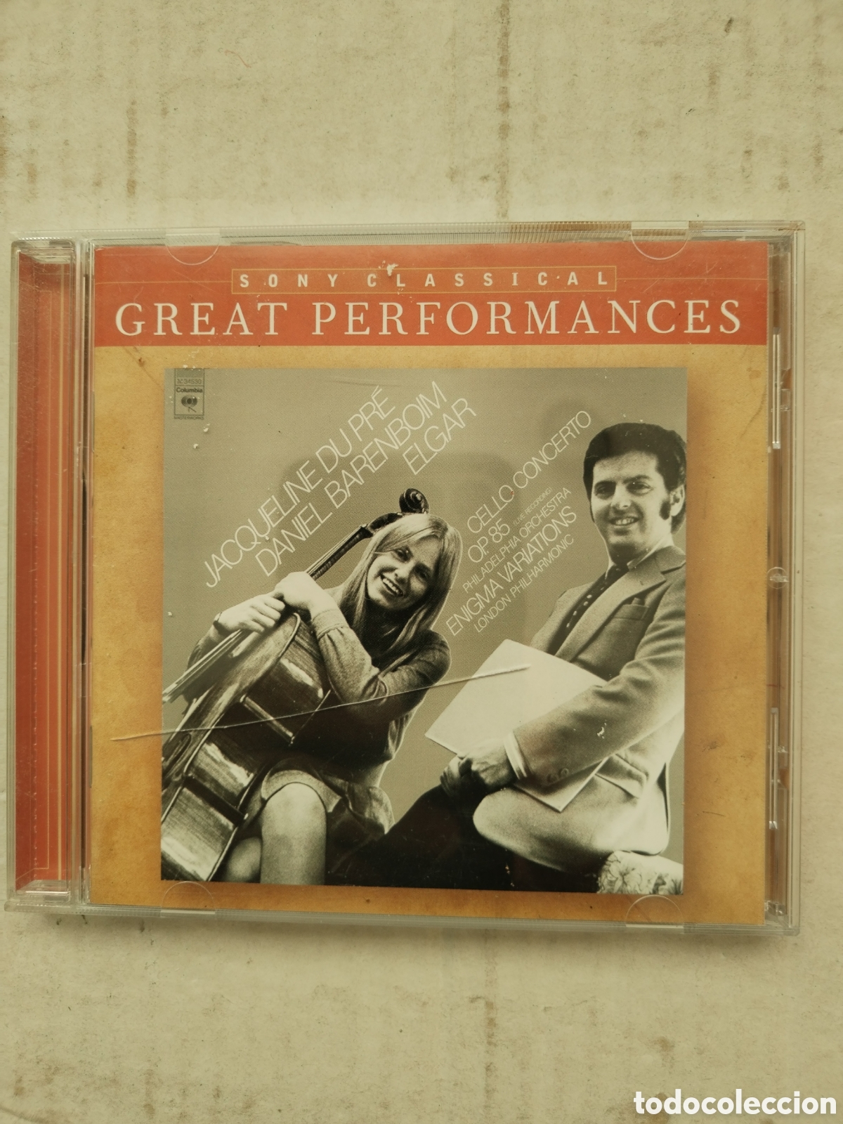 CD di Musica: CD JACQUELINE DU PRE & DANIEL BARENBOIM