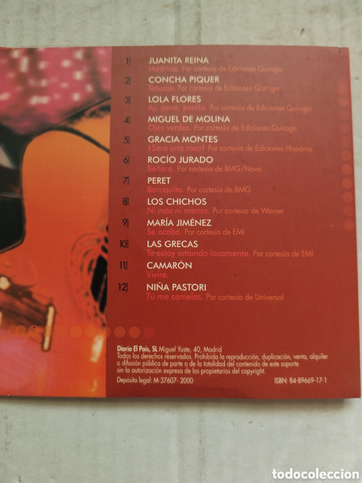 CDs de m&uacute;sica: CD FLAMENCO COPLA Y RUMBA - Foto 3