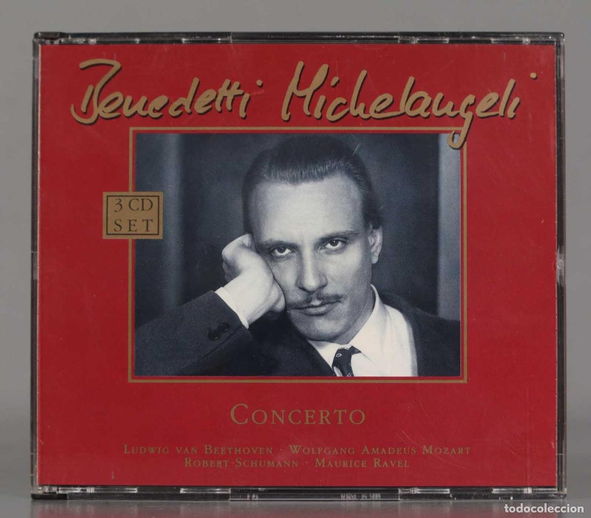 Music CDs: CD. ARTURO BENEDETTI MICHEIANGELI CONCIERTO