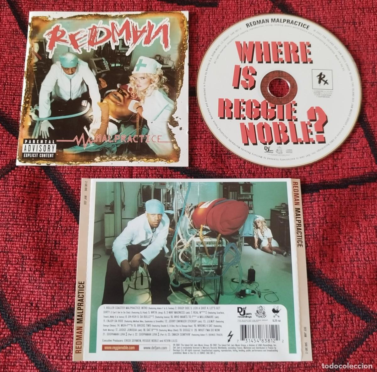 CDs de m&uacute;sica: REDMAN ** Malpractice ** CD 2001 UK - Foto 1