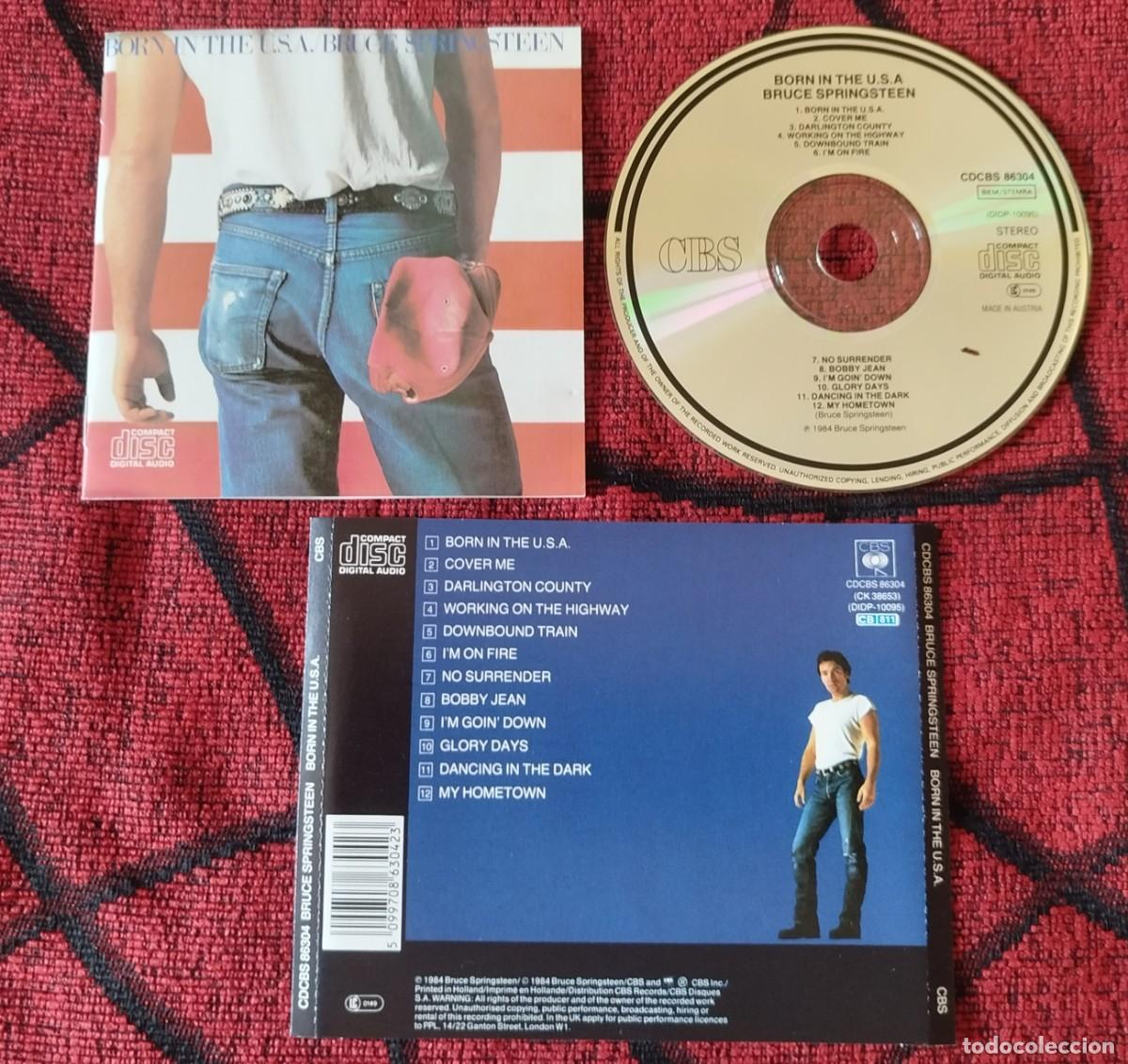 CDs de m&uacute;sica: BRUCE SPRINGSTEEN ** Born In The U.S.A. ** CD AUSTRIA - Foto 1