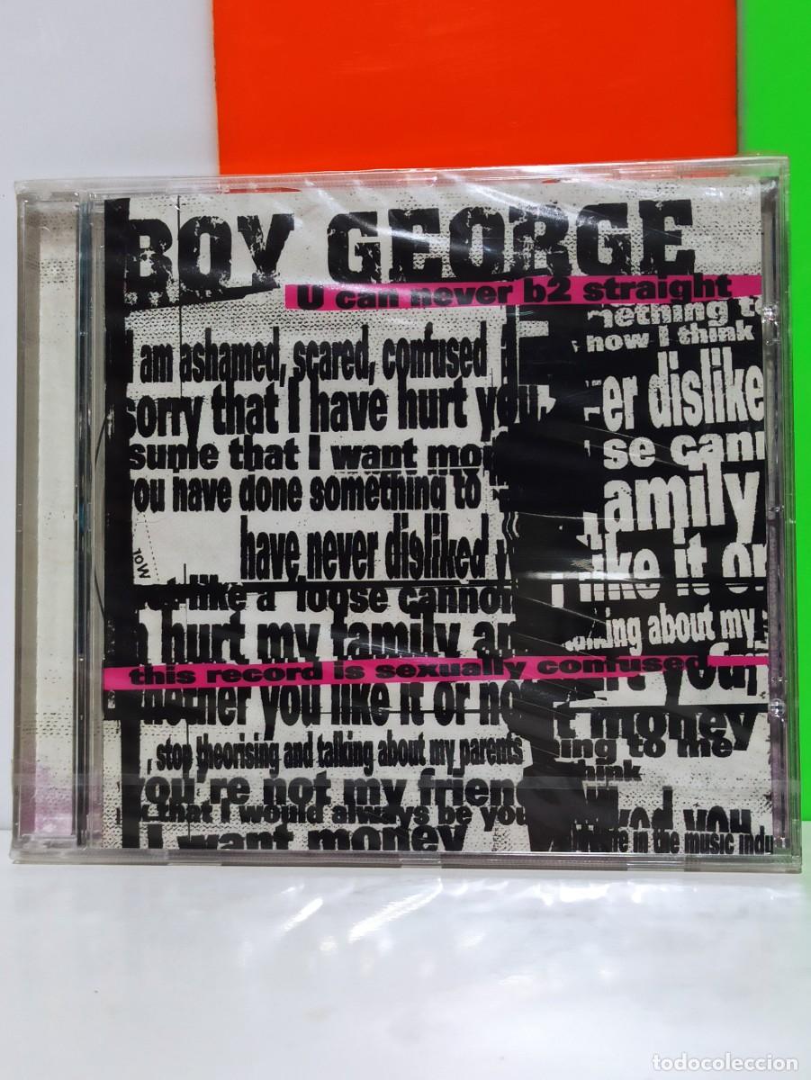 CDs de m&uacute;sica: BOY GEORGE - U CAN NEVER B2 STRAIGHT *PRECINTADO* - Foto 1