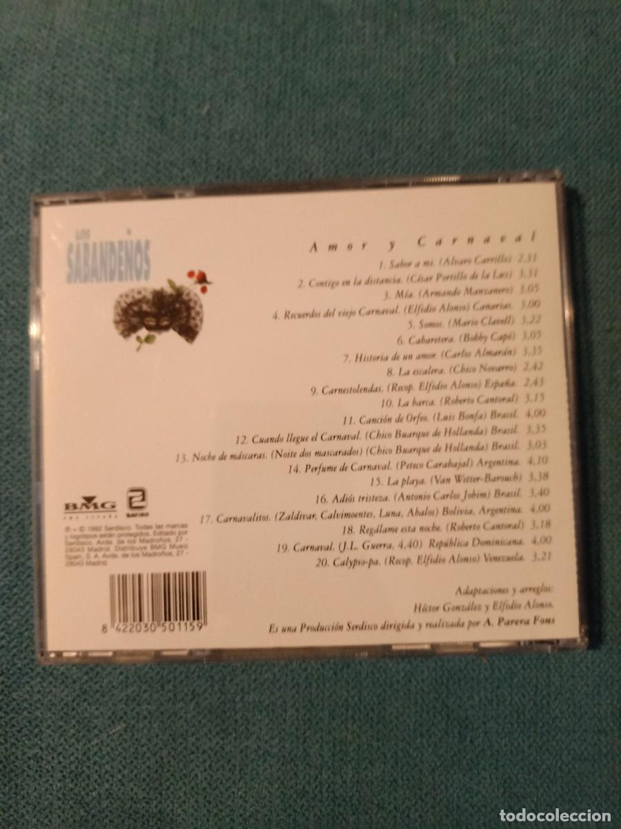 CDs de m&uacute;sica: amor y carnaval de los sabande&ntilde;os - Foto 2