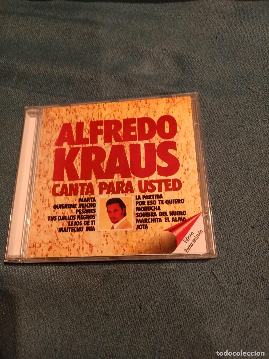 CDs de m&uacute;sica: alfredo kraus canta para usted - Foto 1