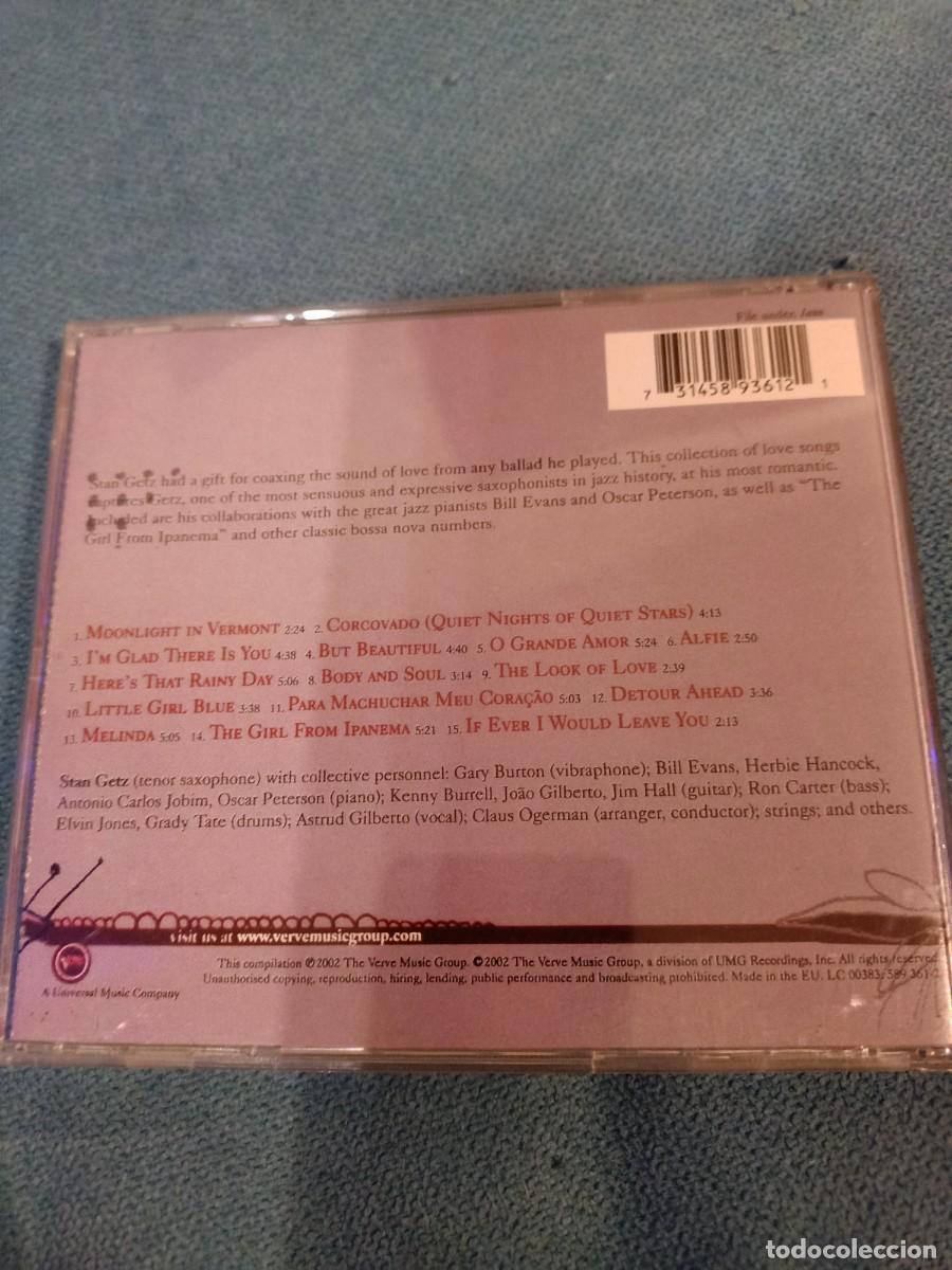 CDs de m&uacute;sica: recopilatorio de stan getz - Foto 2