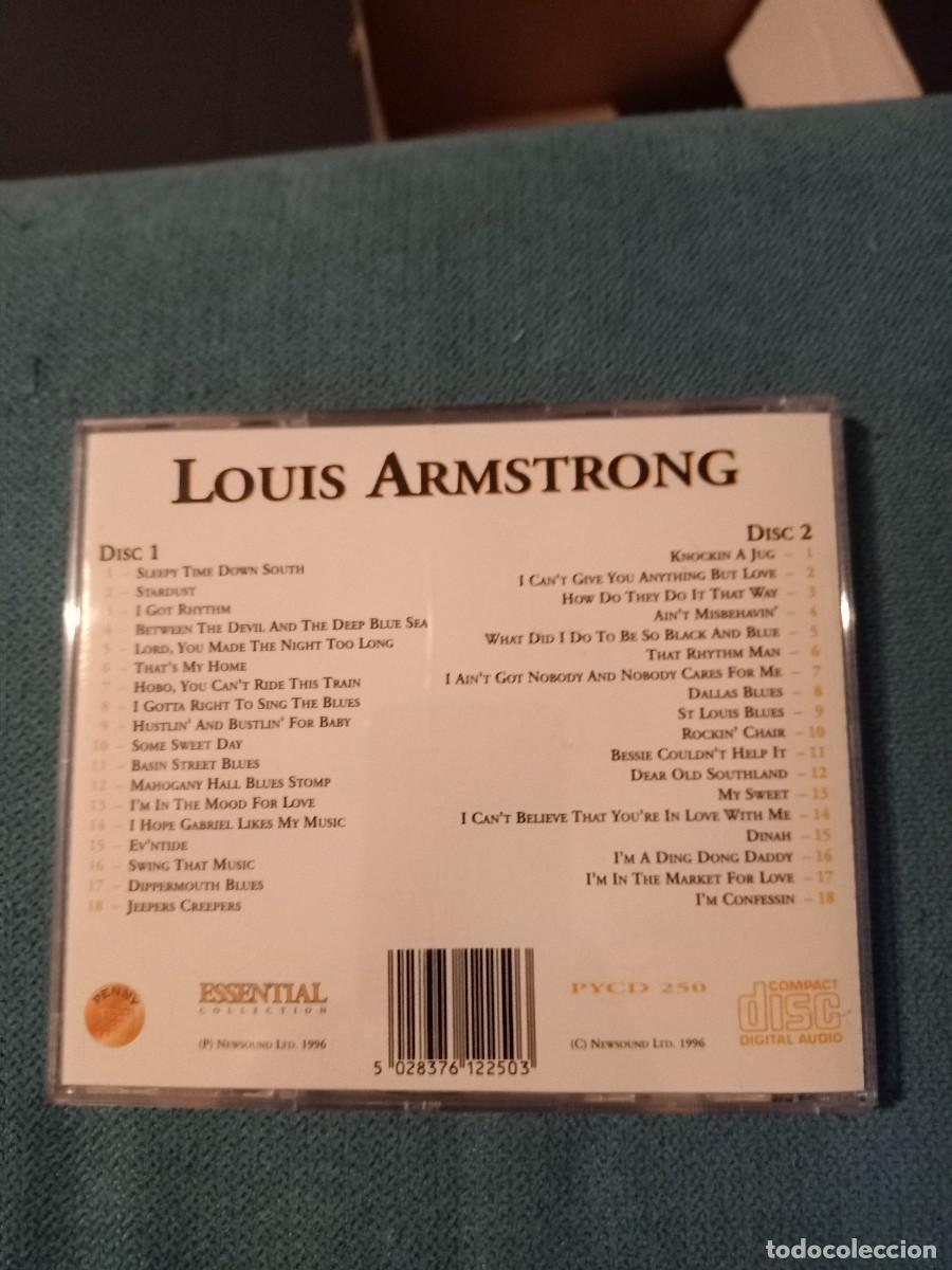 CDs de m&uacute;sica: recopilatorio de Louis Armstrong - Foto 2