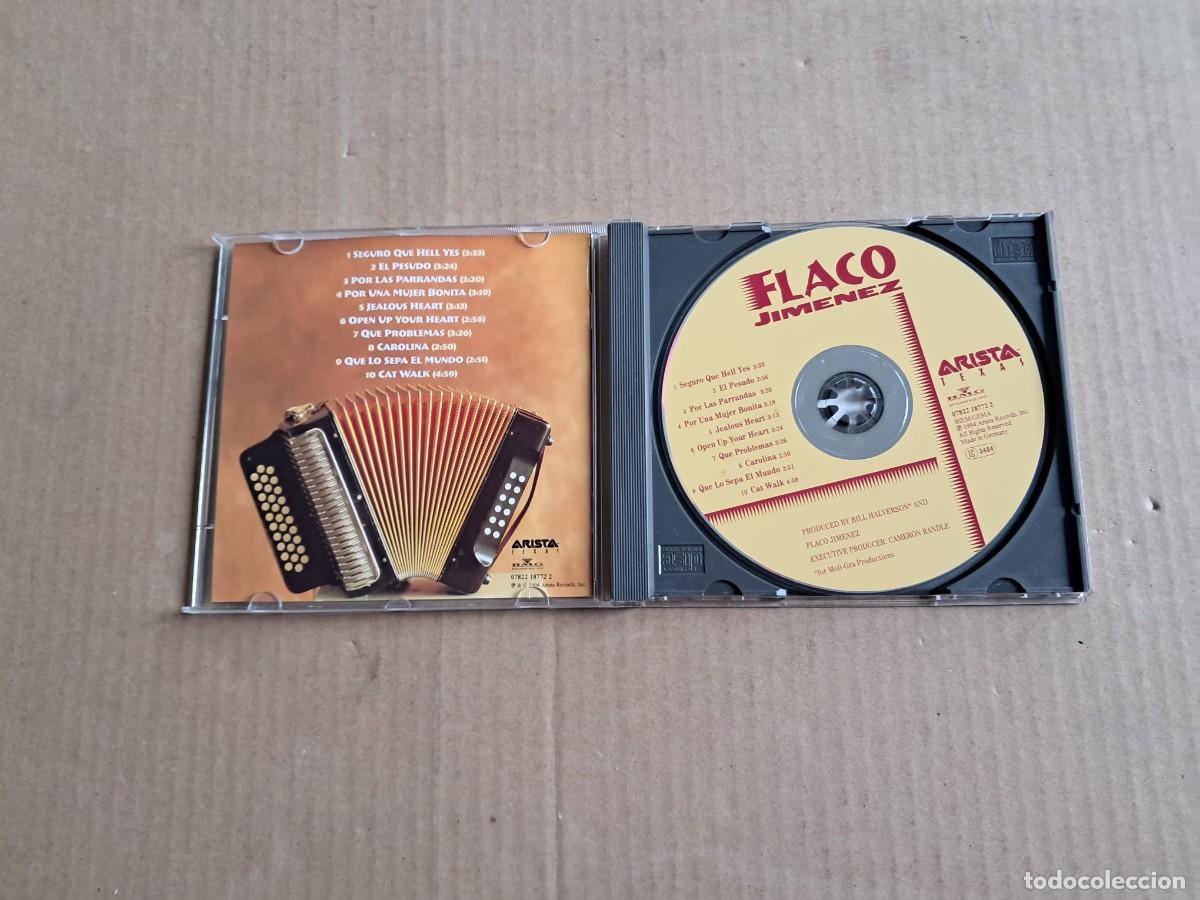 CDs de m&uacute;sica: FLACO JIMENEZ - FLACO JIMENEZ CD 1994 FOLK - Foto 2