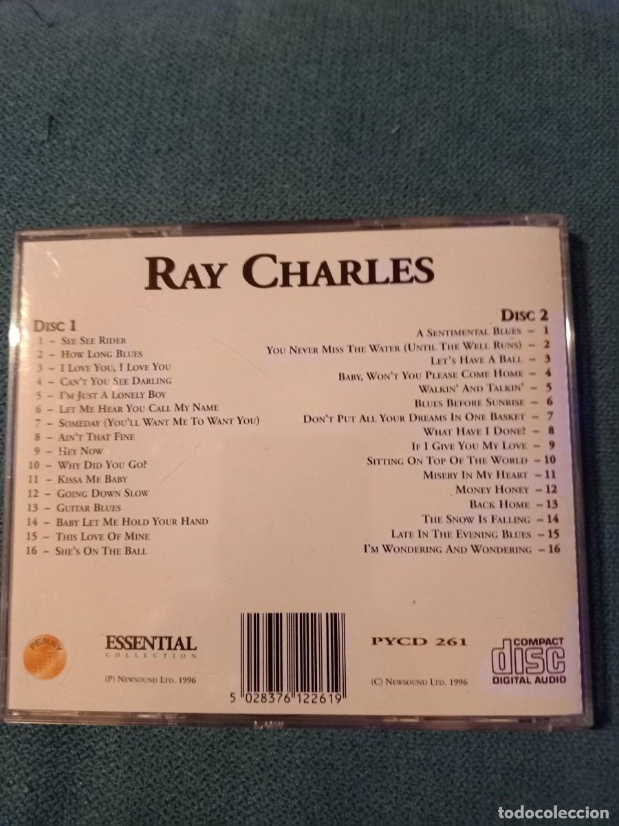 CDs de m&uacute;sica: recopilatorio de ray charles - Foto 2