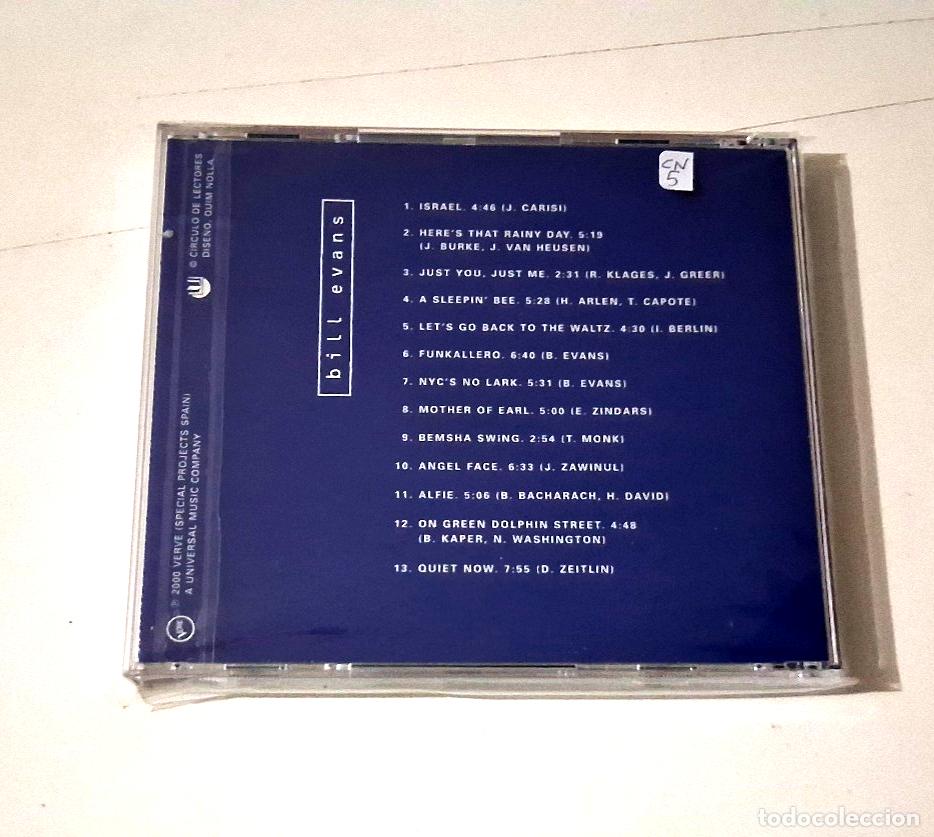 CDs de m&uacute;sica: BILL EVANS &rdquo;JAZZ&rdquo; CD 13 TRACKS COMO NUEVO - Foto 2