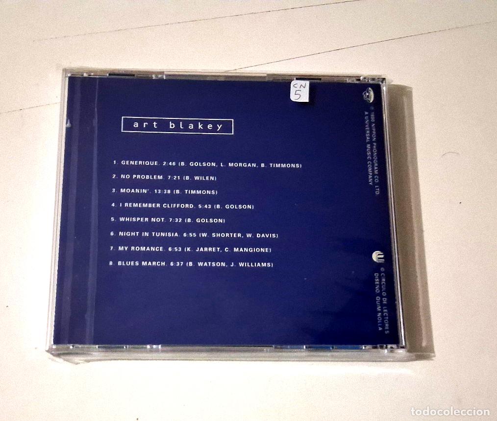 CDs de m&uacute;sica: ART BLAKEY &rdquo;JAZZ&rdquo; CD 8 TRACKS COMO NUEVO - Foto 2