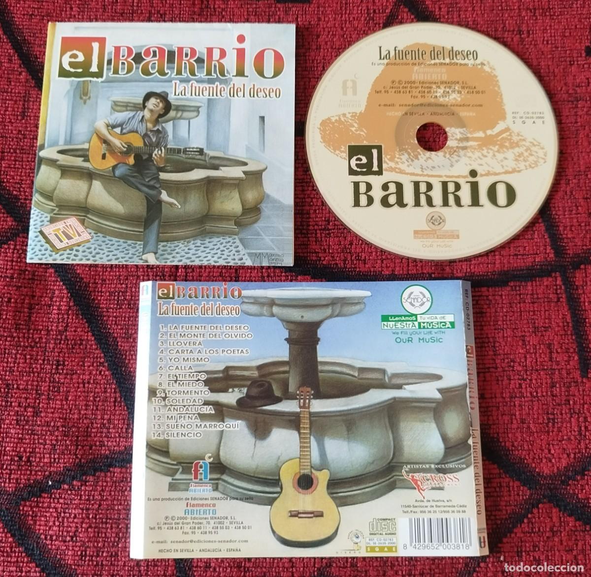 CDs de m&uacute;sica: EL BARRIO ** La Fuente Del Deseo ** CD 2000 - Foto 1