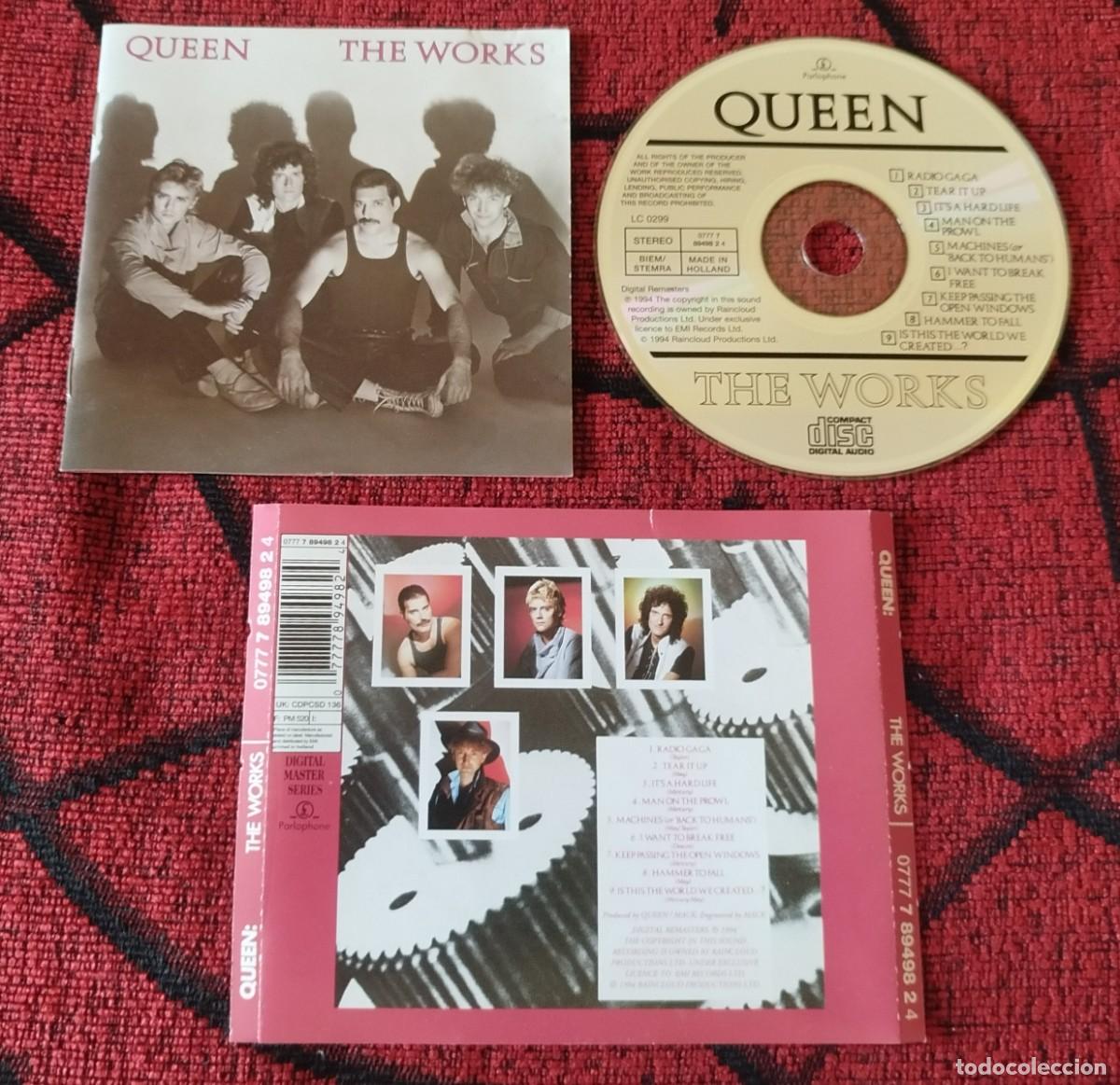 CDs de m&uacute;sica: QUEEN ** The Works ** CD HOLANDA 1994 - Foto 1