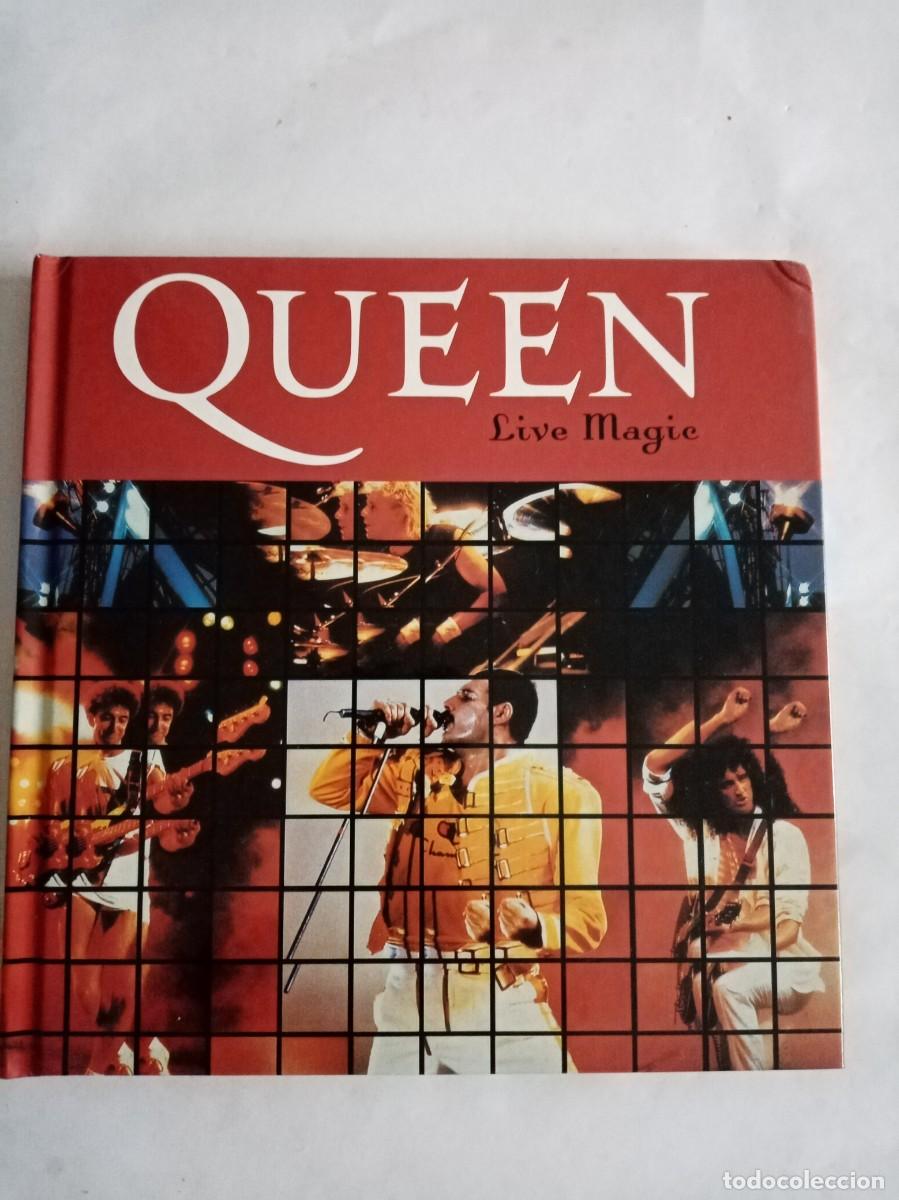 CDs de m&uacute;sica: LIVE MAGIC , QUEEN ( LIBRO+CD ) - Foto 1