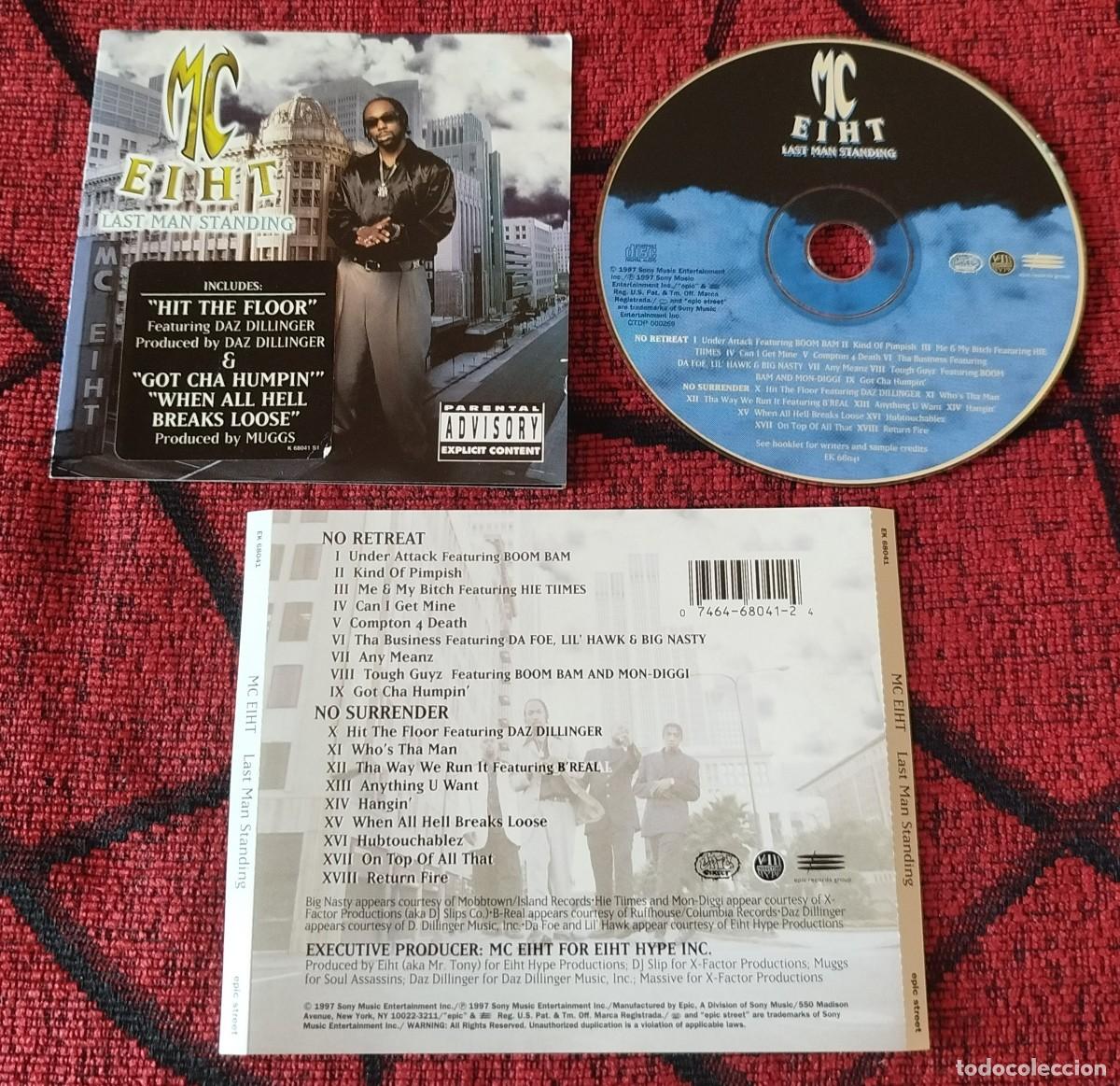 CDs de m&uacute;sica: MC EIHT ** Last Man Standing ** CD 1997 USA - Foto 1