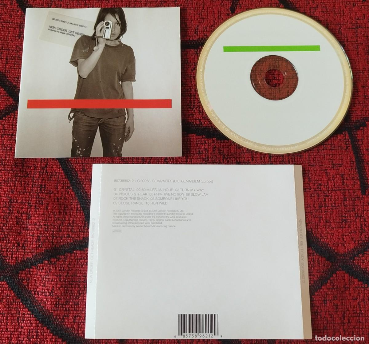 CDs de m&uacute;sica: NEW ORDER ** Get Ready ** CD ALEMANIA 2001 - Foto 1