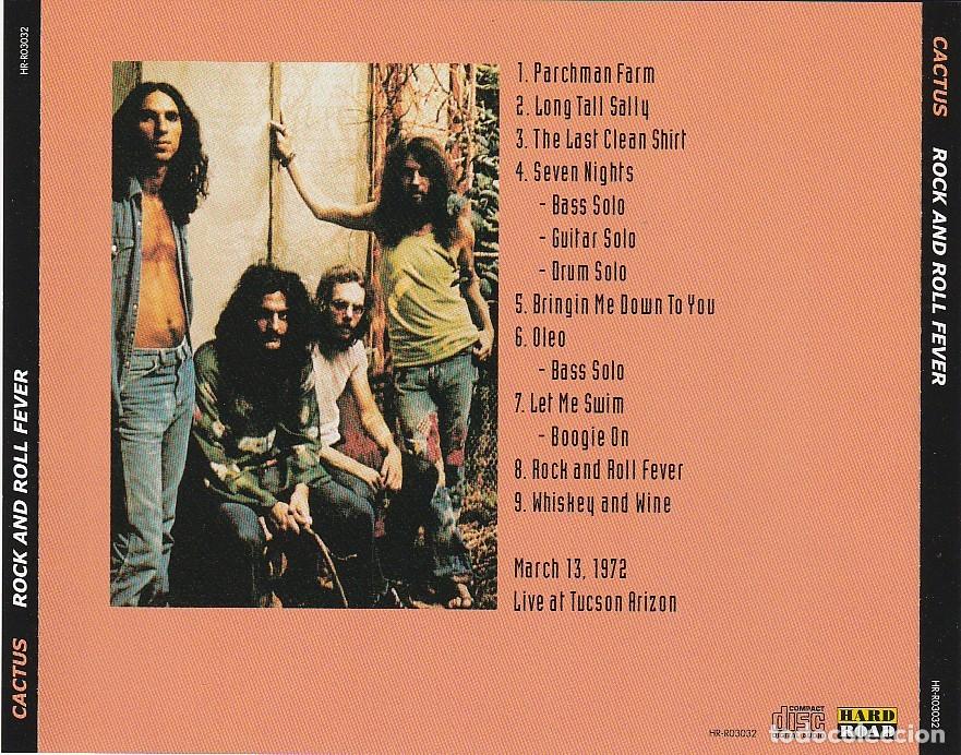CDs de m&uacute;sica: CD CACTUS - Live in Tucson 1972 - Foto 2
