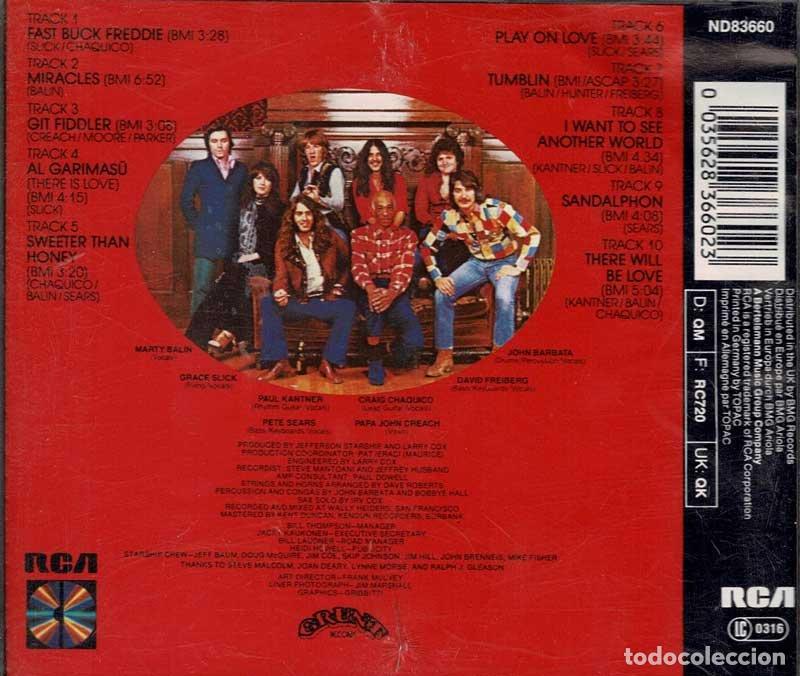 CDs de m&uacute;sica: Jefferson Starship - Red Octopus. CD - Foto 2