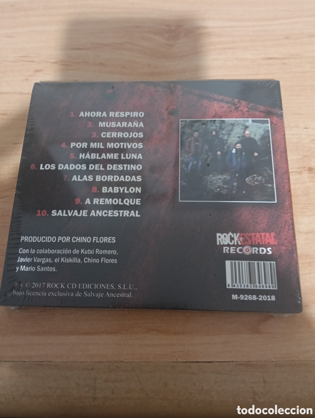 CDs de m&uacute;sica: Cd SALVAJE &rdquo;Ancestral&rdquo; - Foto 2