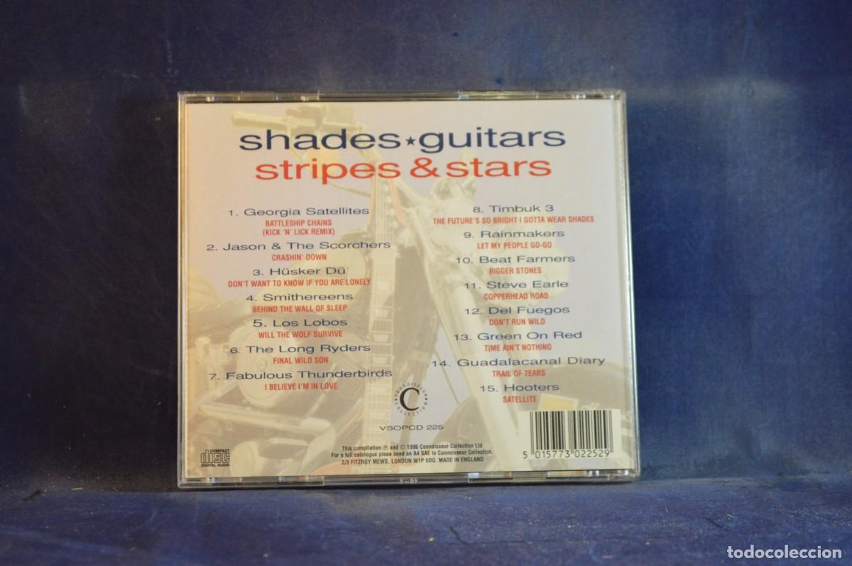 CDs de m&uacute;sica: VARIOUS &ndash; SHADES, GUITARS, STRIPES & STARS - CD - Foto 2