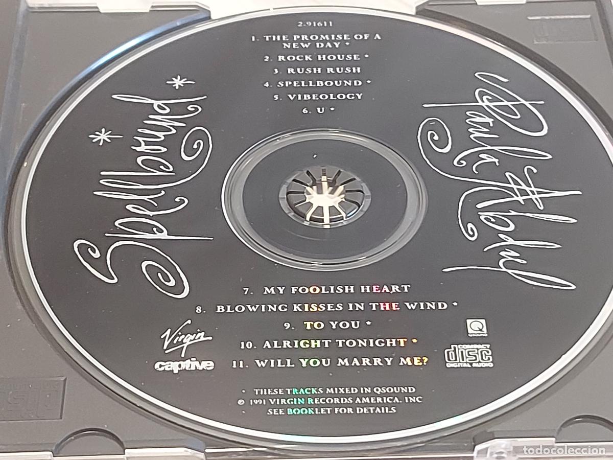 CDs de m&uacute;sica: PAULA ABDUL / SPELLBOUND / CD - VIRGIN-1991 / 11 TEMAS / IMPECABLE. - Foto 2