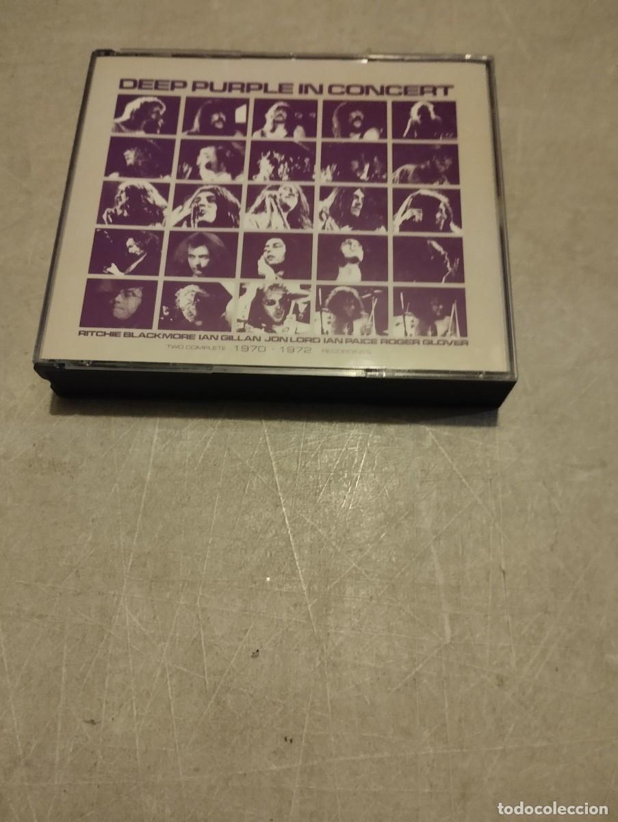 CDs de m&uacute;sica: DEEP PURPLE DOBLE CD IN CONCERT - Foto 1