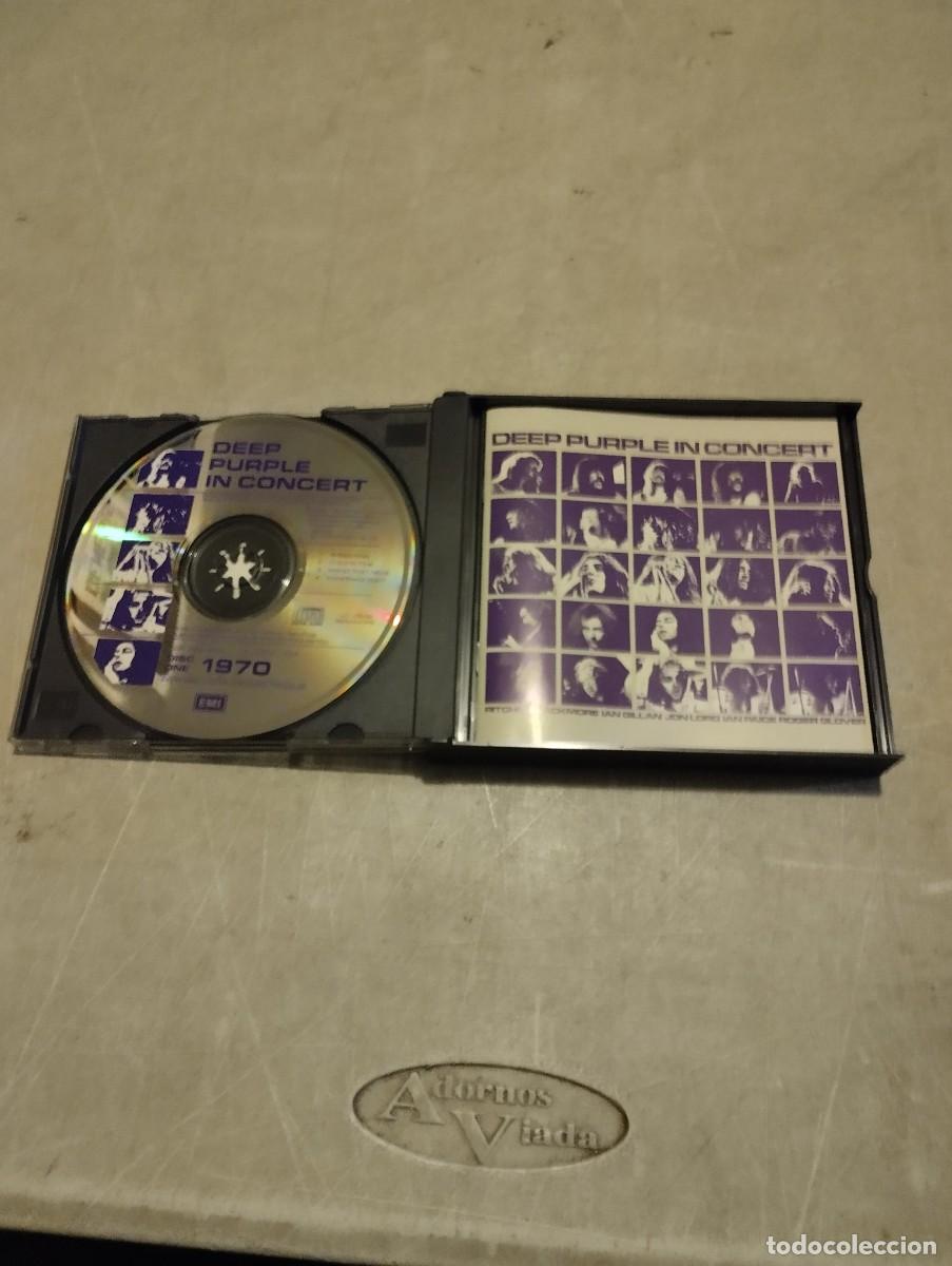 CDs de m&uacute;sica: DEEP PURPLE DOBLE CD IN CONCERT - Foto 2