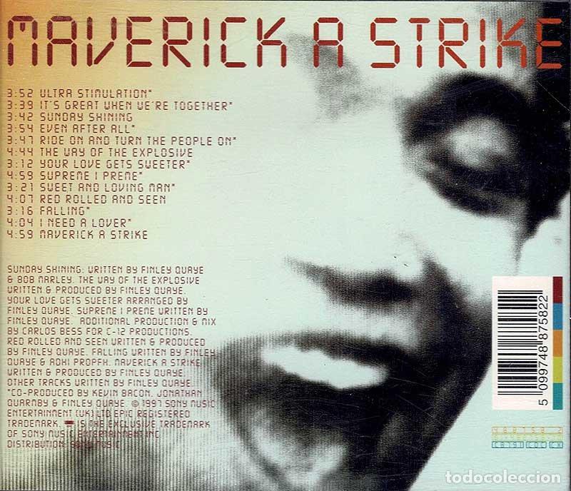 CDs de m&uacute;sica: Maverick A Strike. CD - Finley Quaye - Foto 2