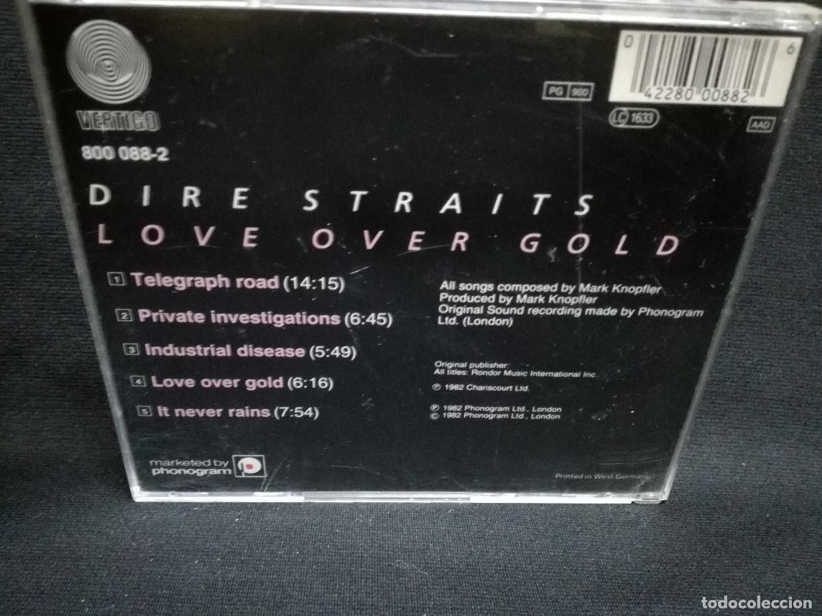 CDs de m&uacute;sica: CD - DIRE STRAITS - LOVE OVER GOLD - Foto 2