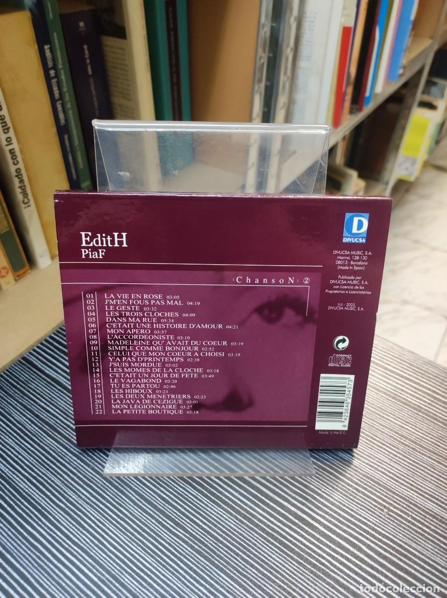 CDs de m&uacute;sica: EDITH PIAF CHANSON 2 - Foto 2