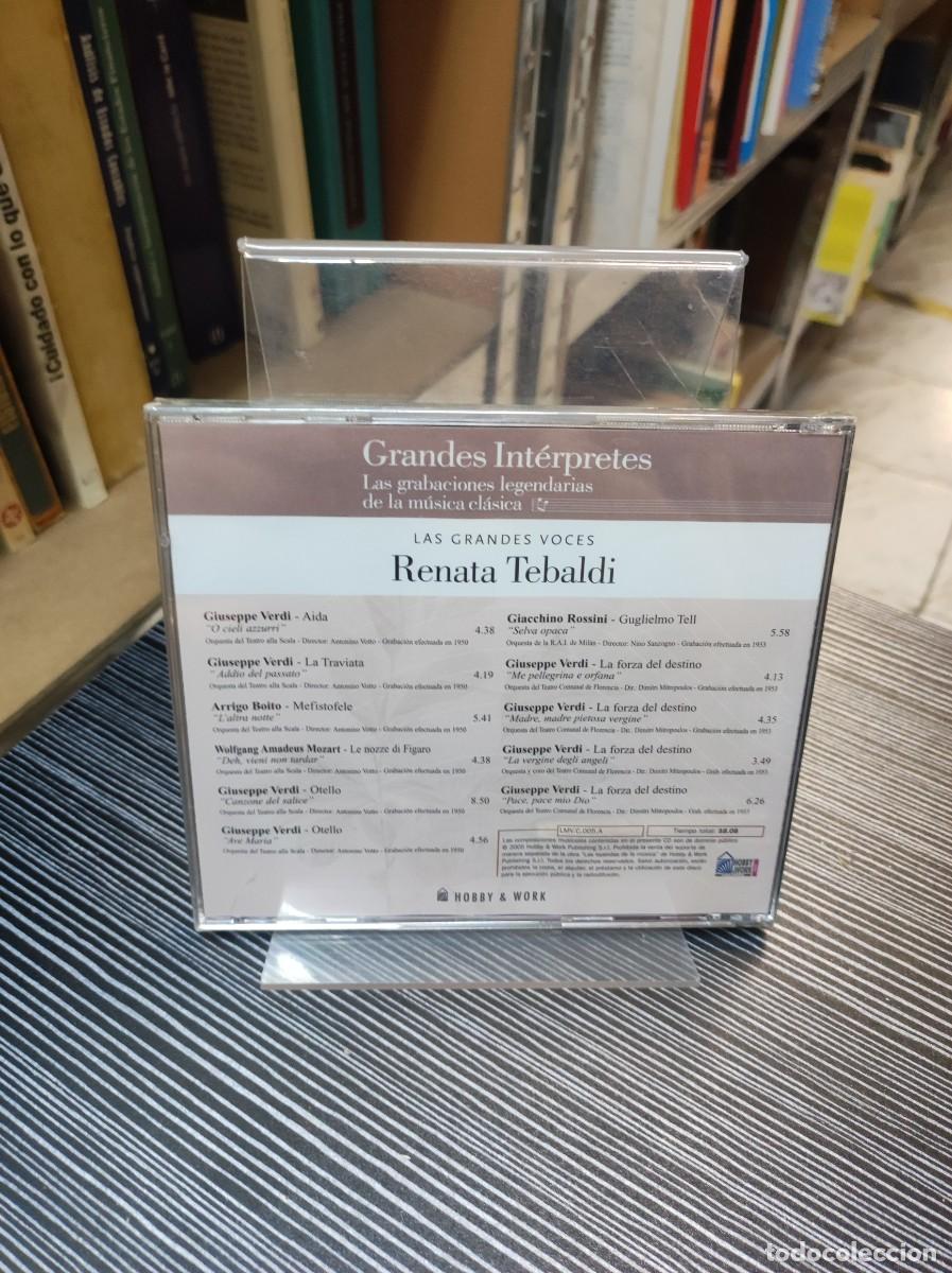 CDs de m&uacute;sica: RENATA TEBALDI GRANDES INTERPRETES - Foto 2