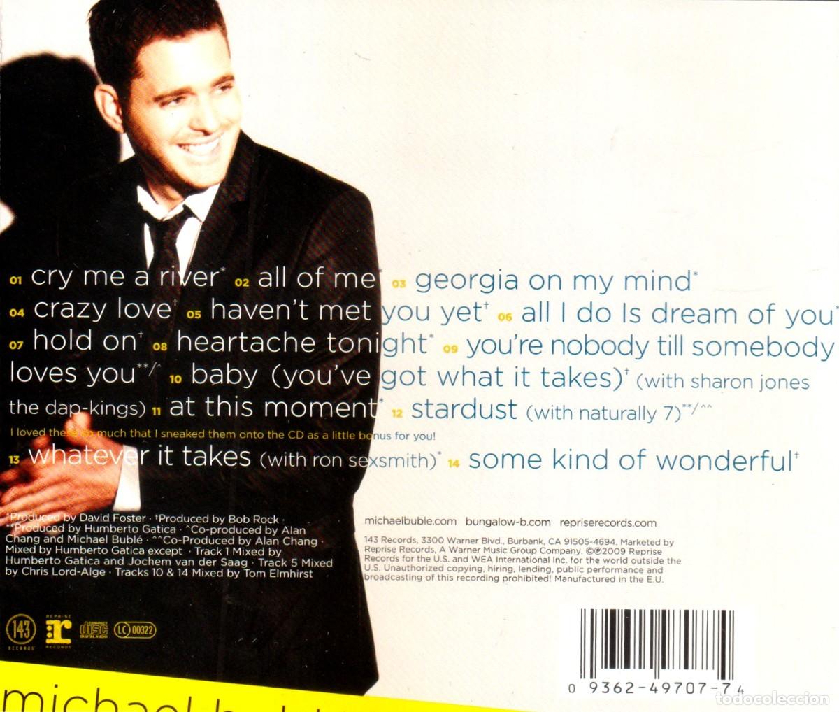 CDs de m&uacute;sica: �T535 - MICHAEL BUBLE. CRAZY LOVE. CD. - Foto 2