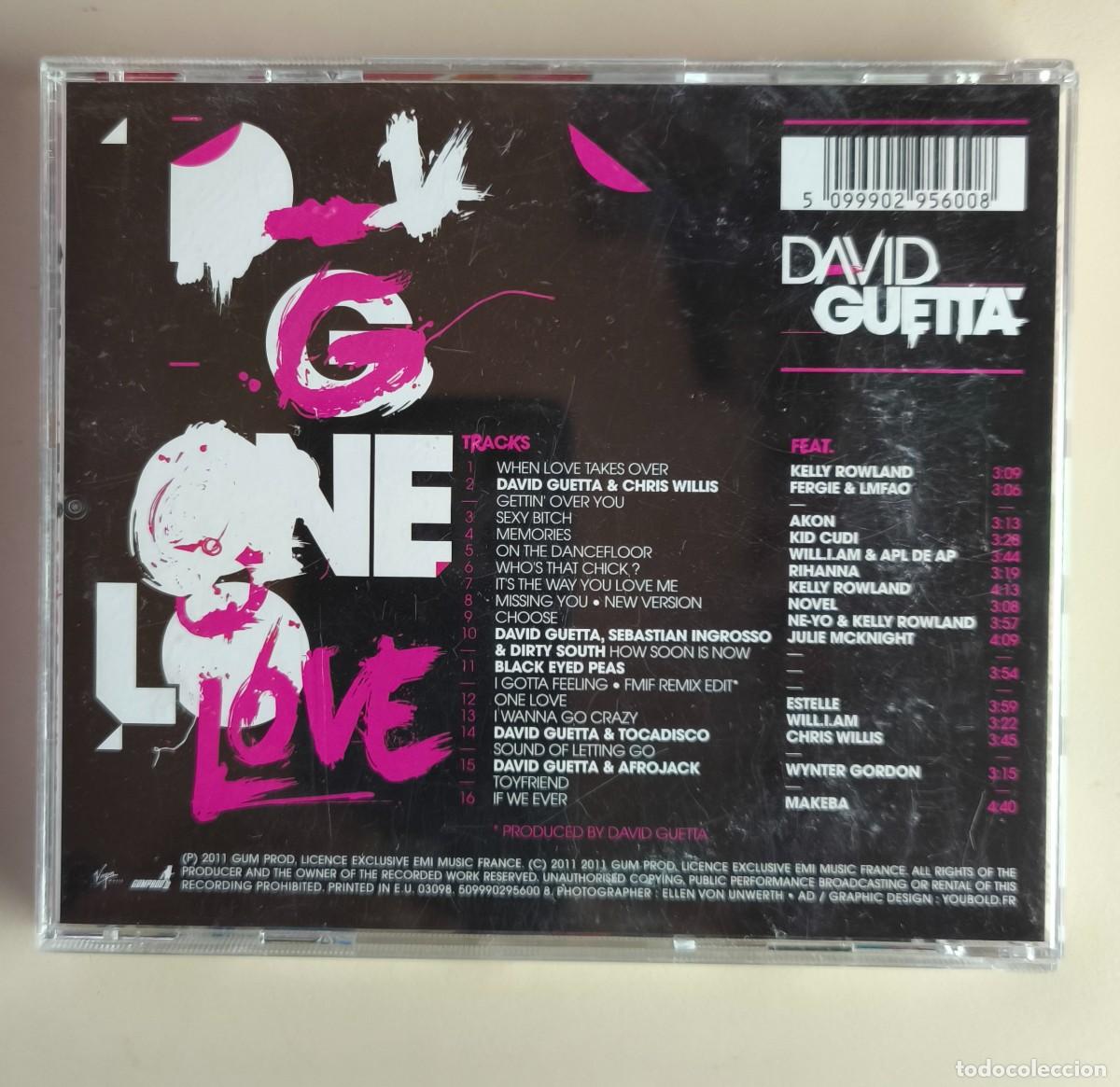 CDs de m&uacute;sica: David Guetta - One More Love. CD - Foto 2