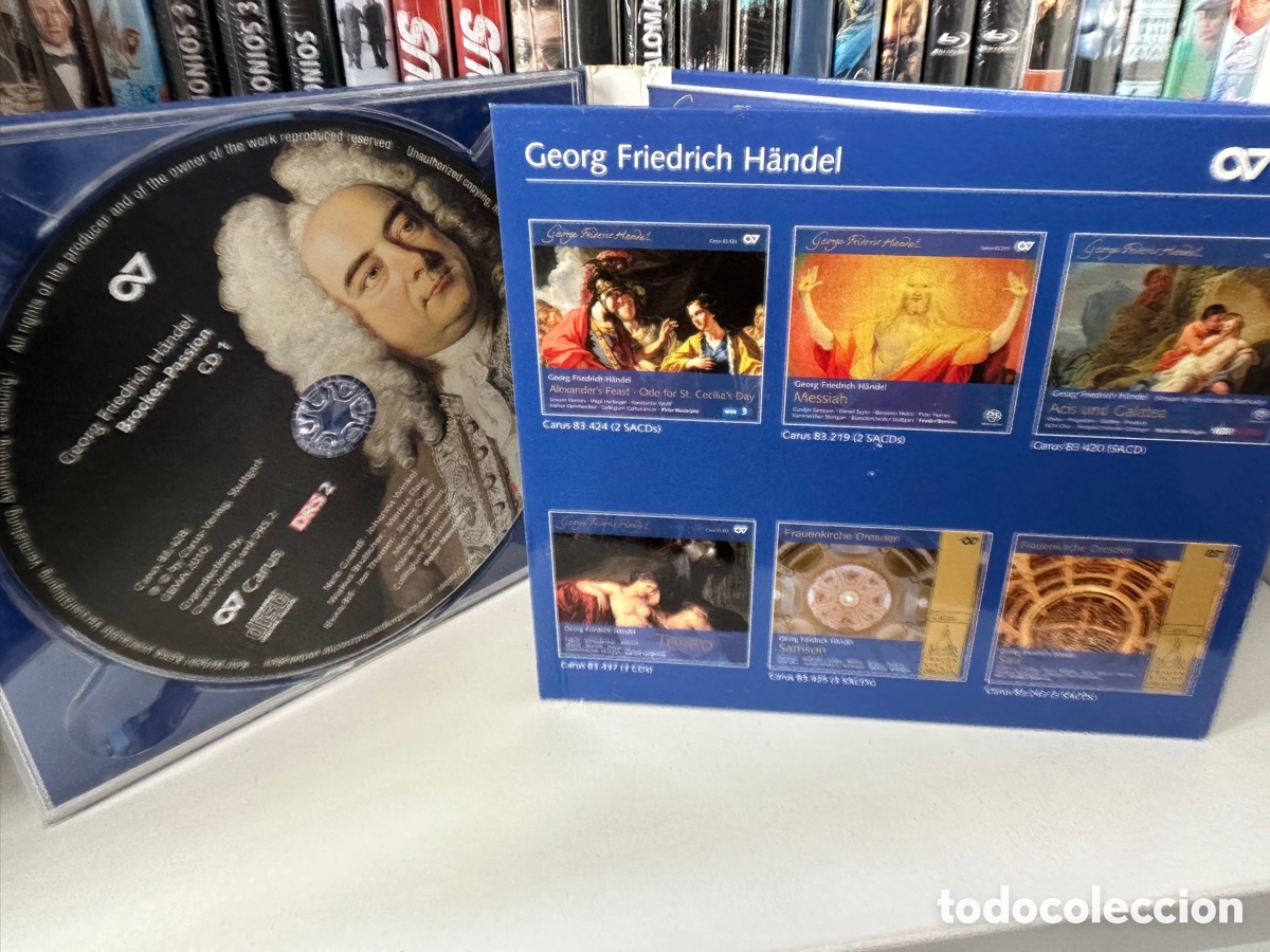 CDs de m&uacute;sica: H&auml;ndel - Peter Neumann - Brockes-Passion (2xCD) - Foto 3