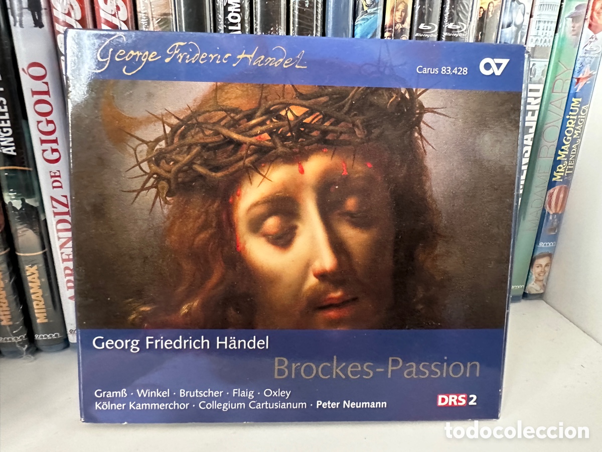 CDs de m&uacute;sica: H&auml;ndel - Peter Neumann - Brockes-Passion (2xCD) - Foto 1