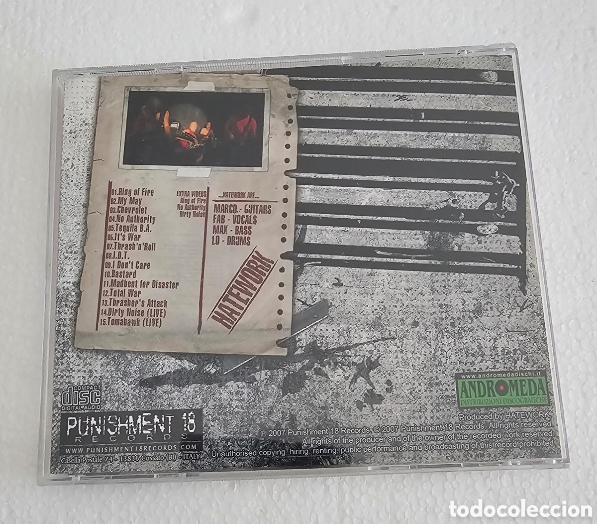 CDs de m&uacute;sica: Cd Hatework - ...The Actual Worst Has Come... - Foto 2