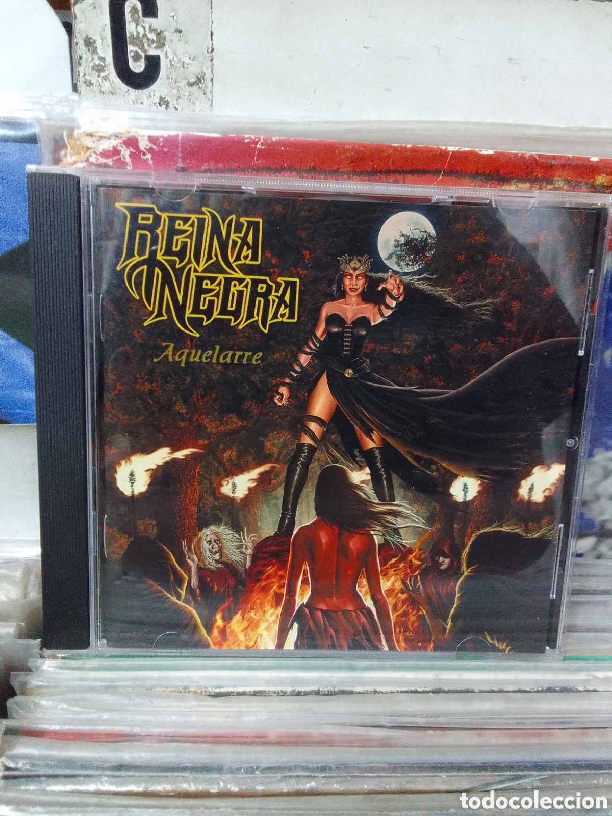 CDs de m&uacute;sica: Reina negra aquelarre - Foto 1