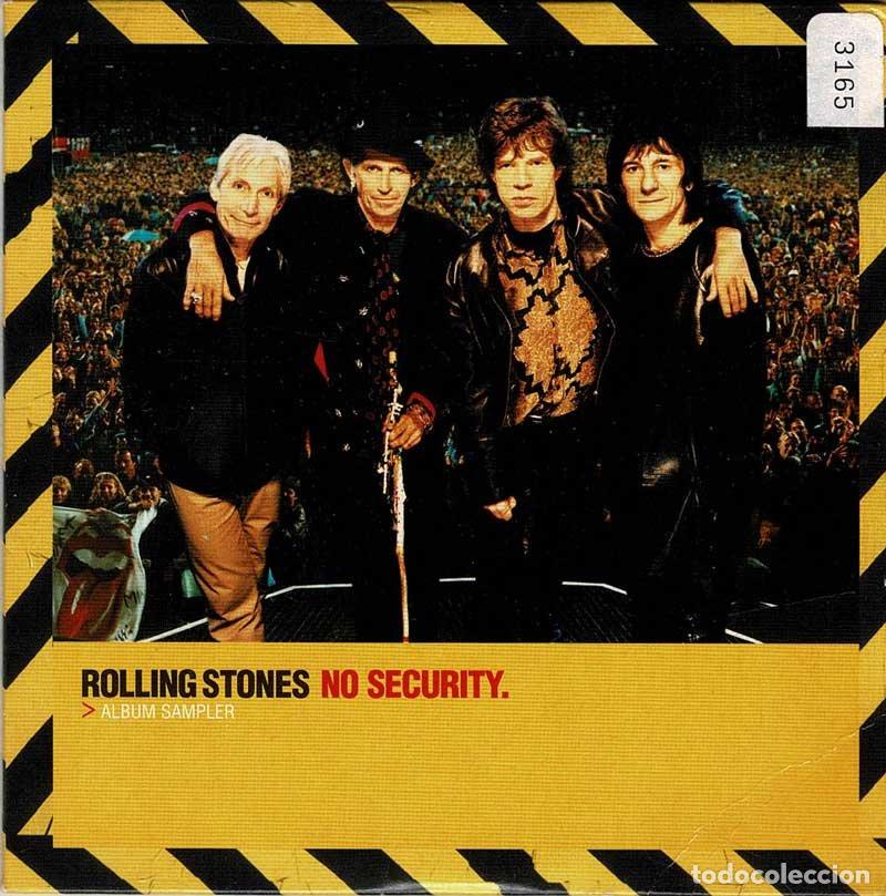 CDs de m&uacute;sica: Rolling Stones - No Security. CD Album Sampler - Foto 1