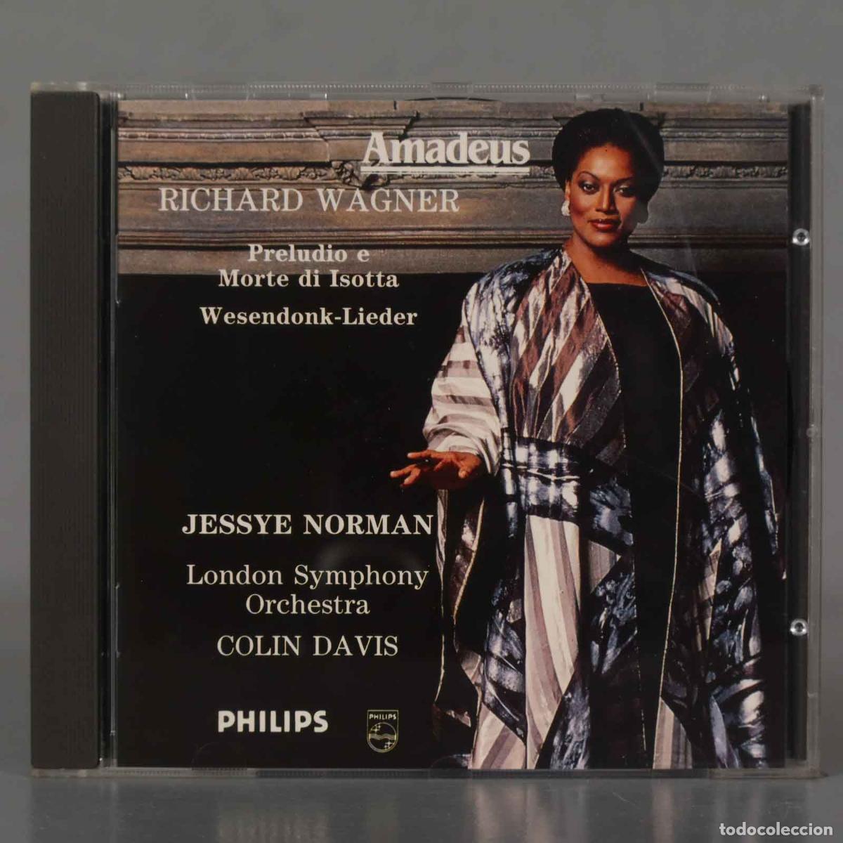 CDs de M&uacute;sica: CD. Wagner, Norman, London Symphony Orchestra, Davis &ndash; Preludio E Morte Di Isotta - Wesendonk Lieder
