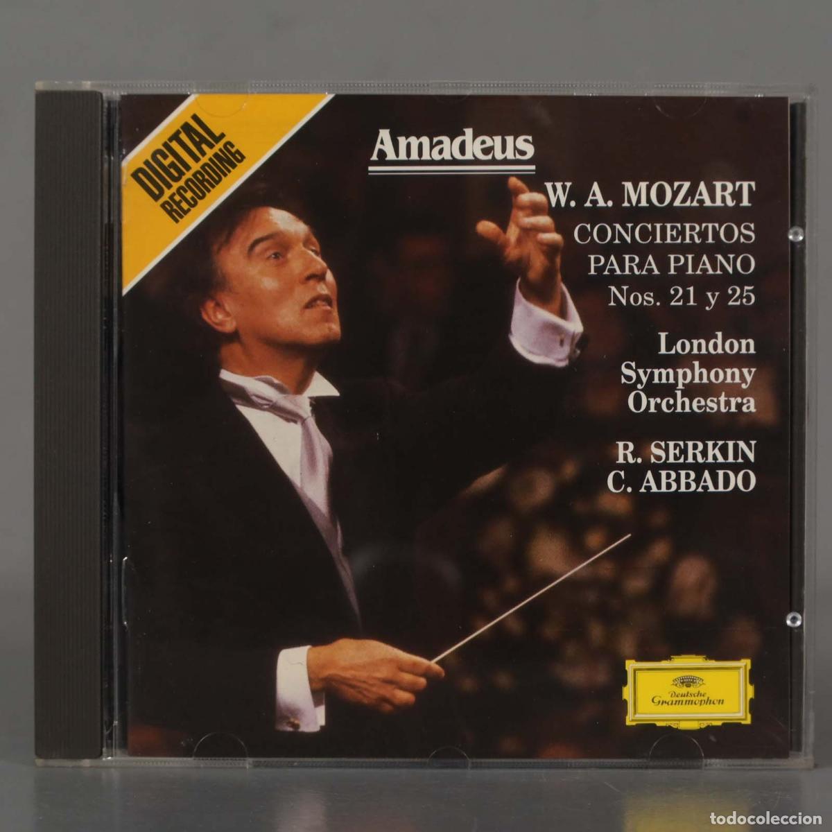 CDs de M&uacute;sica: CD. Mozart / London Symphony Orchestra, Serkin, Abbado &ndash; Conciertos Para Piano Nos. 21 y 25