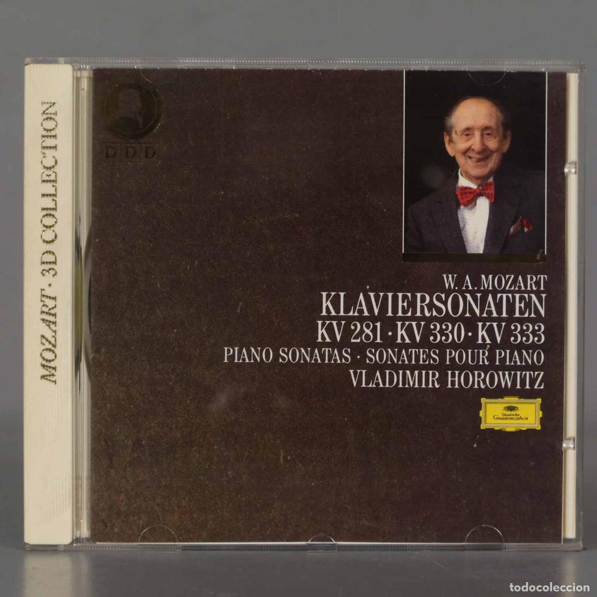 CDs de M&uacute;sica: CD. Mozart, Horowitz &ndash; Klaviersonaten KV 281 &middot; KV 330 &middot; KV 333 (Piano Sonatas &middot; Sonates Pour Piano)
