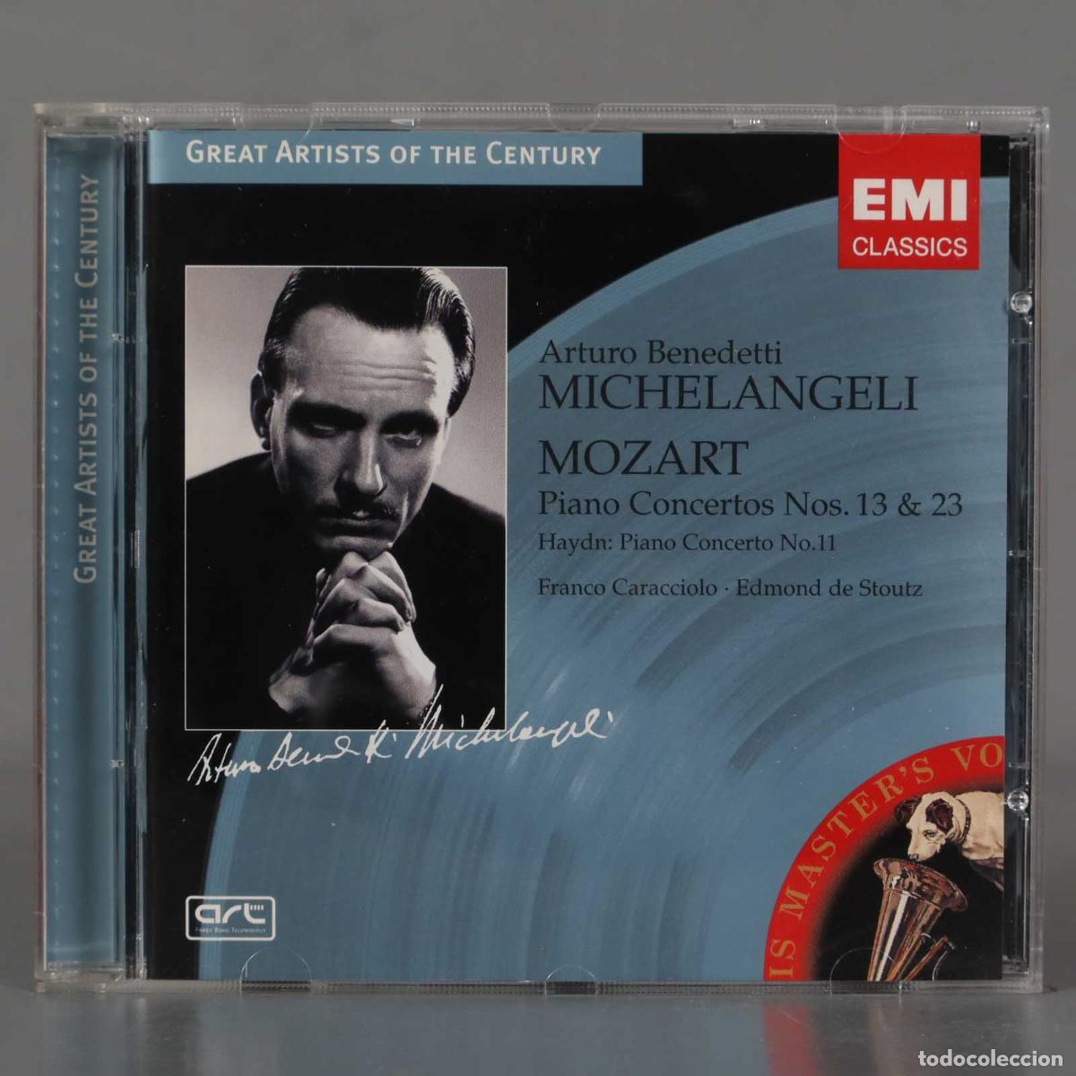 CDs de M&uacute;sica: CD. Arturo Benedetti Michelangeli &ndash; Mozart: Piano Concertos Nos. 13 and 23