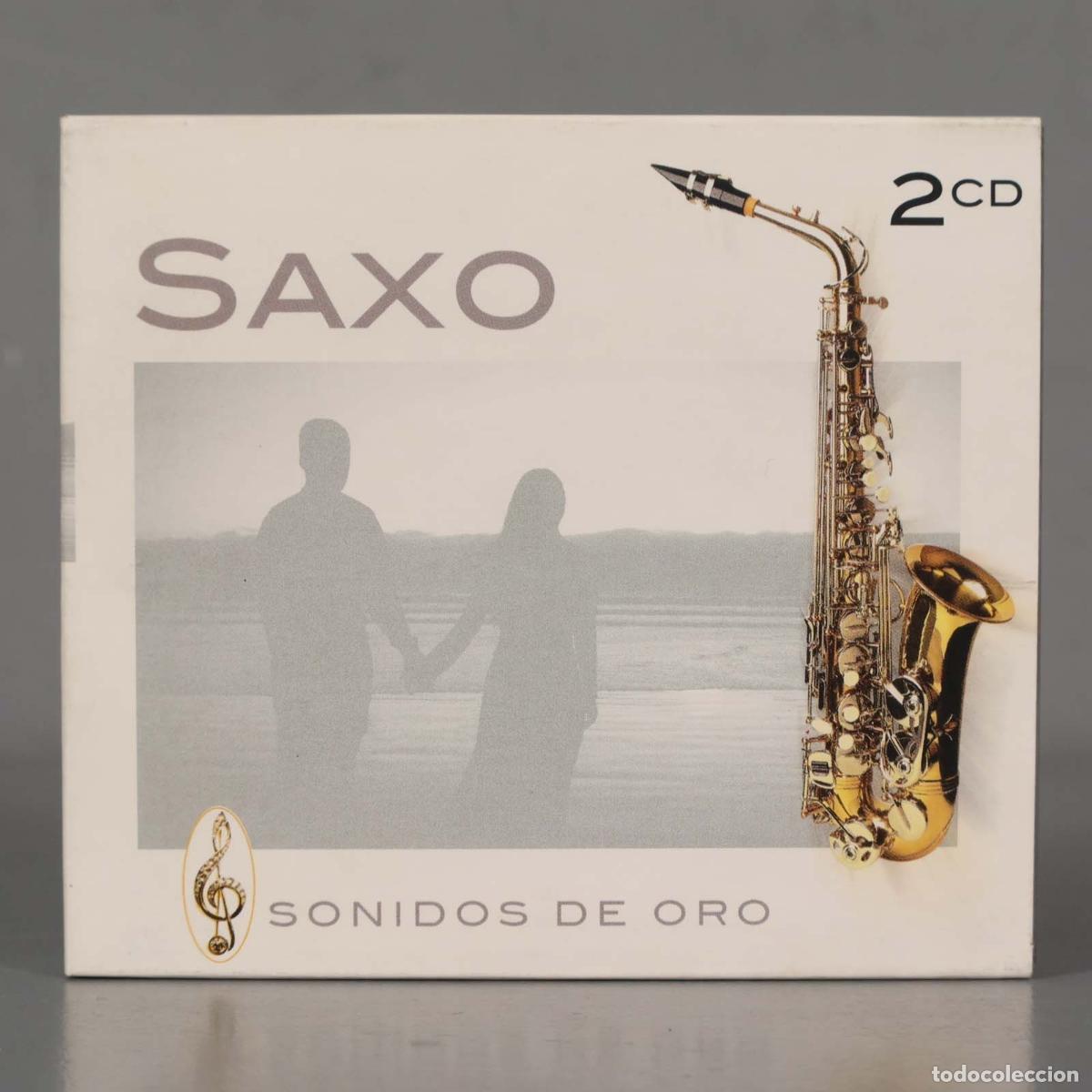 CDs de m&uacute;sica: 2 CD. SAXO - SONIDOS DE ORO - Foto 1