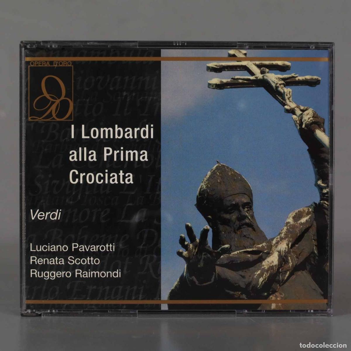 CDs de M&uacute;sica: CD. Verdi &ndash; Luciano Pavarotti &bull; Renata Scotto &bull; Ruggero Raimondi &ndash; I Lombardi Alla Prima Crociata