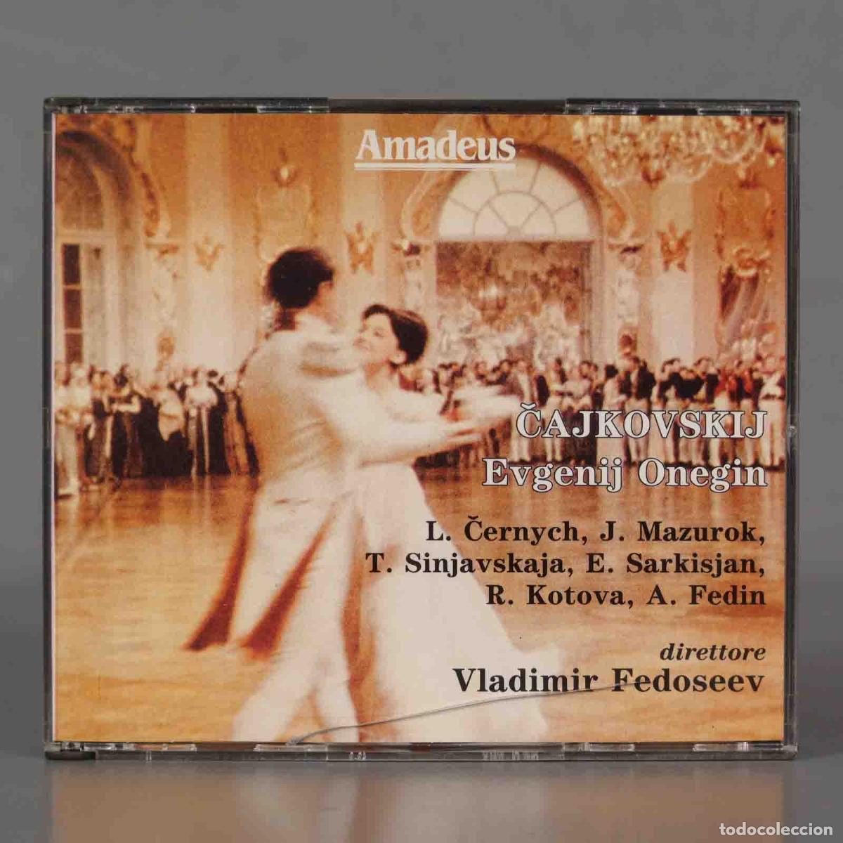 Music CDs: CD. Čajkovskij, Černych, Mazurok, Sinjawskaja, Sarkisjan, Kotova, Fedin, Fedoseev &ndash; Evgenij Onegin