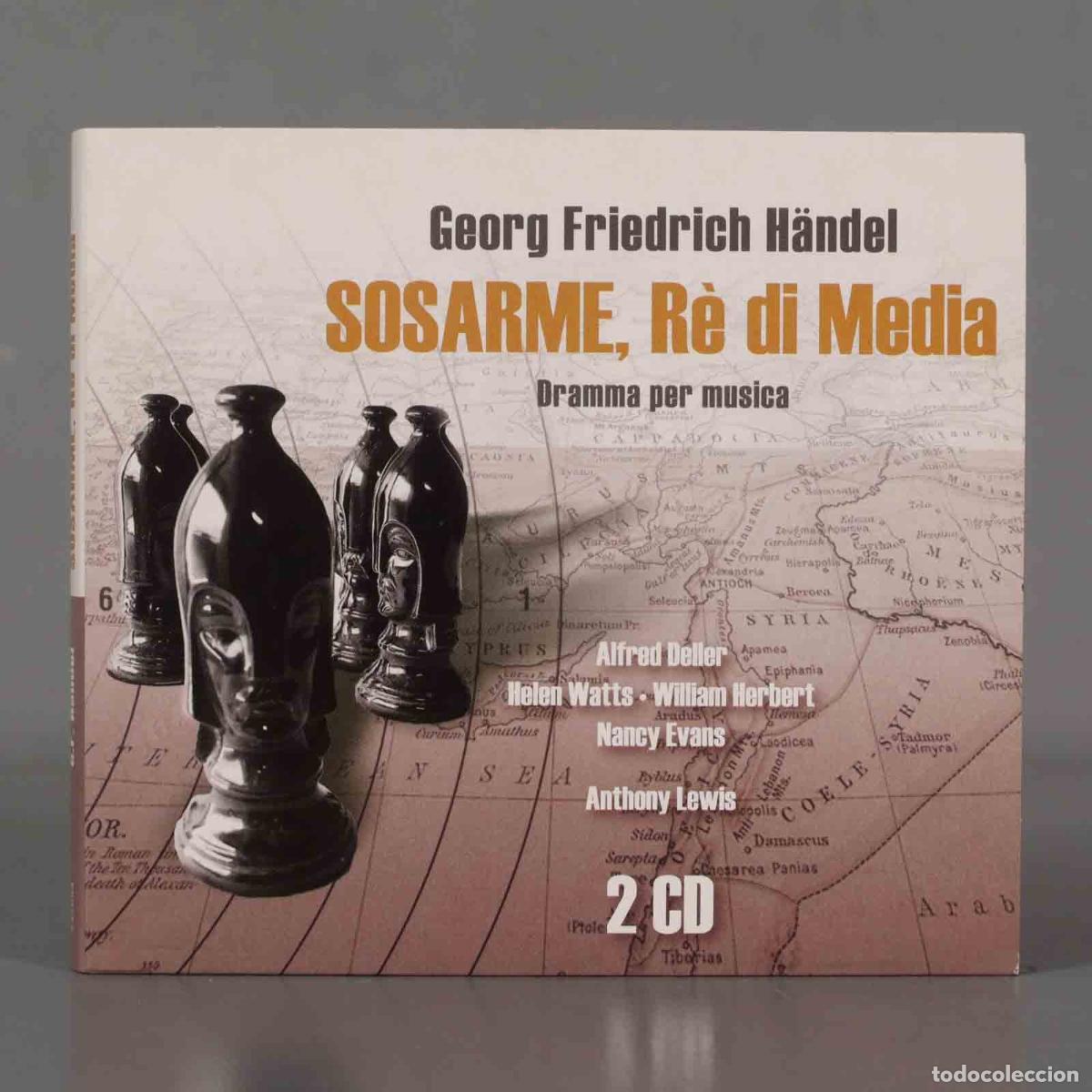 Music CDs: 2 CD. Handel / Deller &bull; Watts &bull; Herbert &bull; Evans &bull; Lewis &ndash; Sosarme, Re Di Media