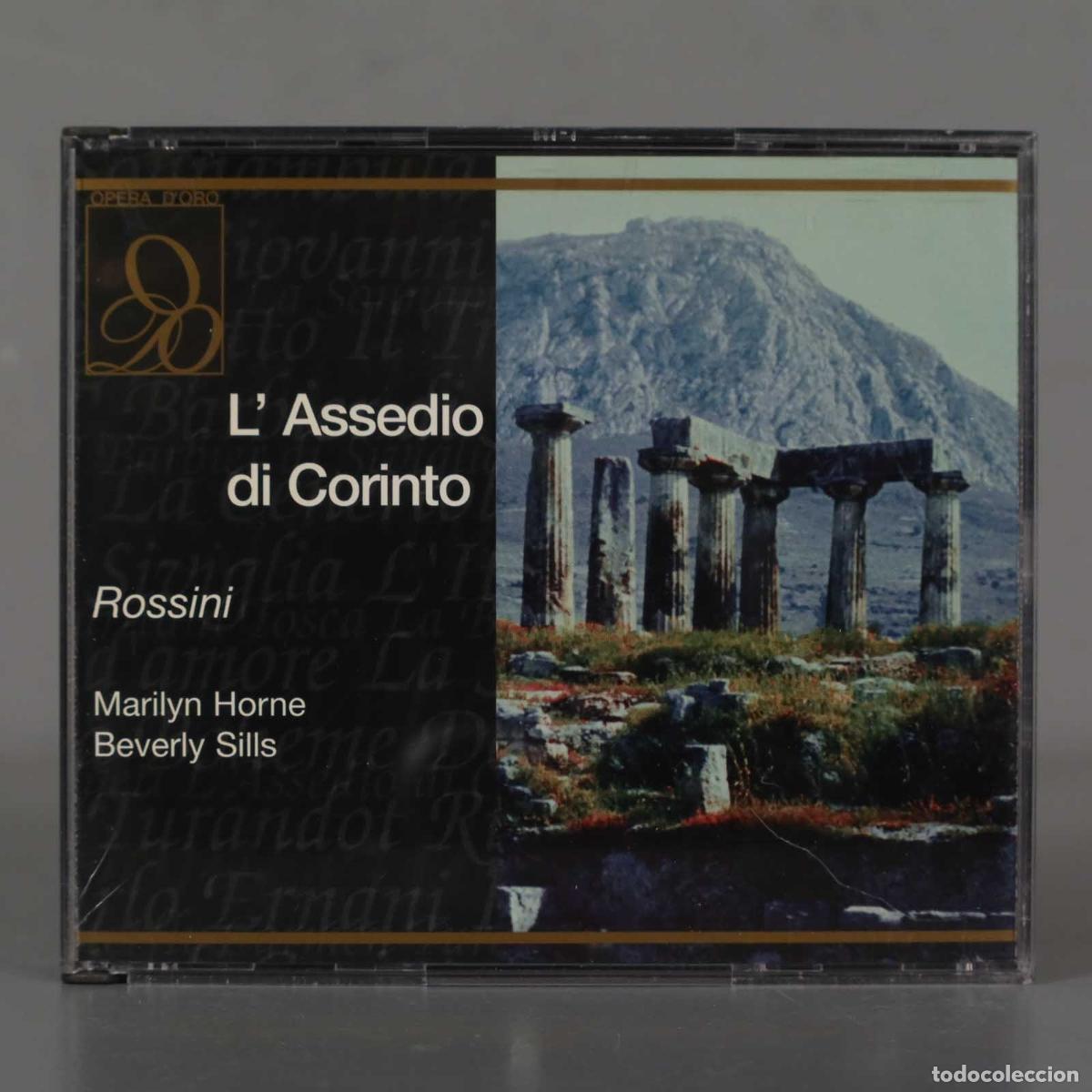 Music CDs: CD. ROSSINI / HORNE, SILLS - L&acute;ASSEDIO DI CORINTO