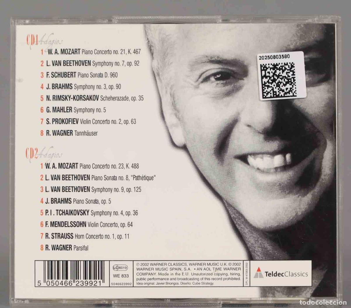 CDs de m&uacute;sica: CD. Adagios .Daniel Barenboim - Foto 2