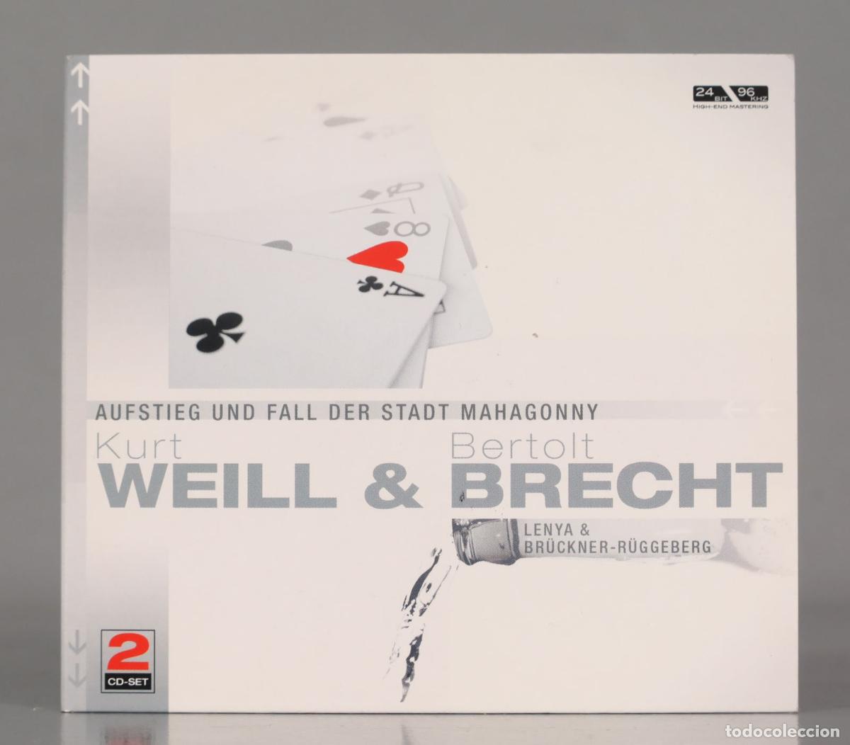 Music CDs: CD. Br&uuml;ckner-R&uuml;ggeberg &ndash; Aufstieg Und Fall Der Stadt Mahagonny WEILL