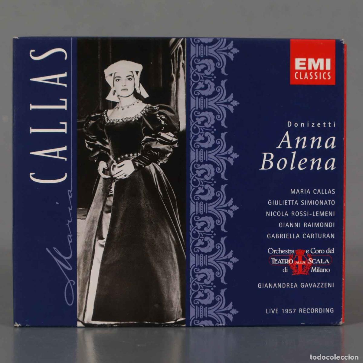 Music CDs: CD. Donizetti - Callas, Simionato, Rossi-Lemeni, Raimondi, Carturan, Gavazzeni &ndash; Anna Bolena
