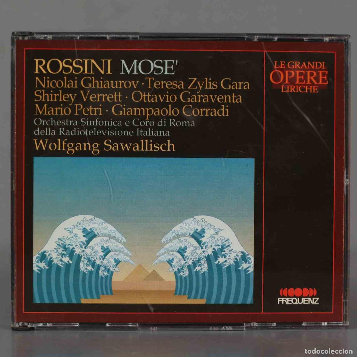 Music CDs: CD. Rossini, Ghiaurov, Żylis-Gara, Verrett, Garaventa, Petri, Corradi, Sawallisch &ndash; Mose